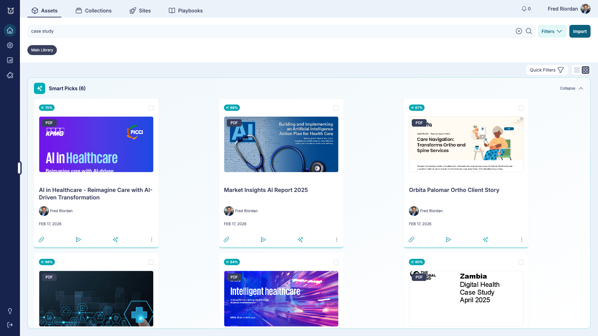 AI-powered search with Smart Picks