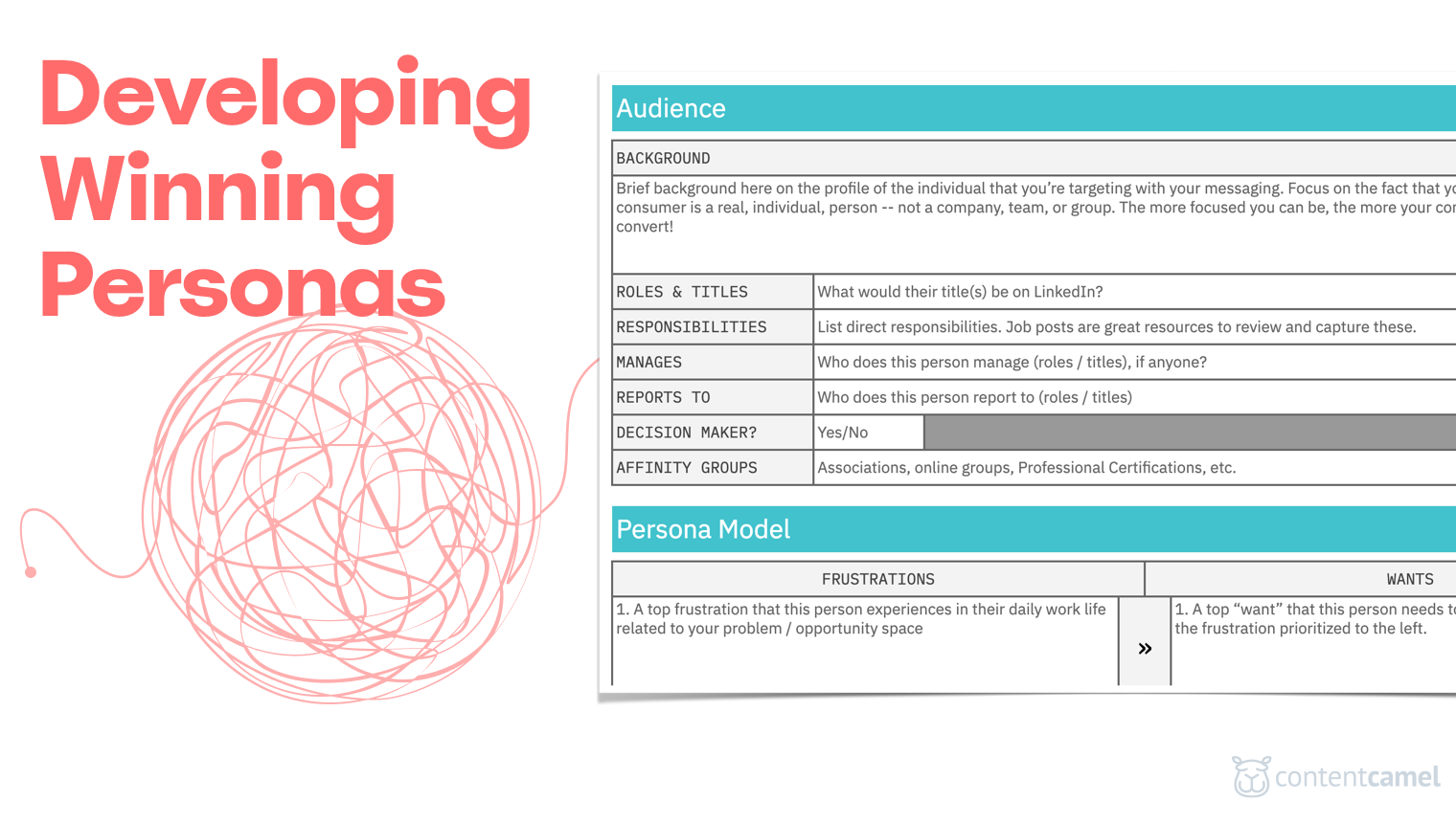 How to Create a Persona Template