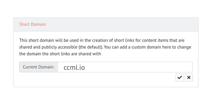 How to set up a custom branded domain link