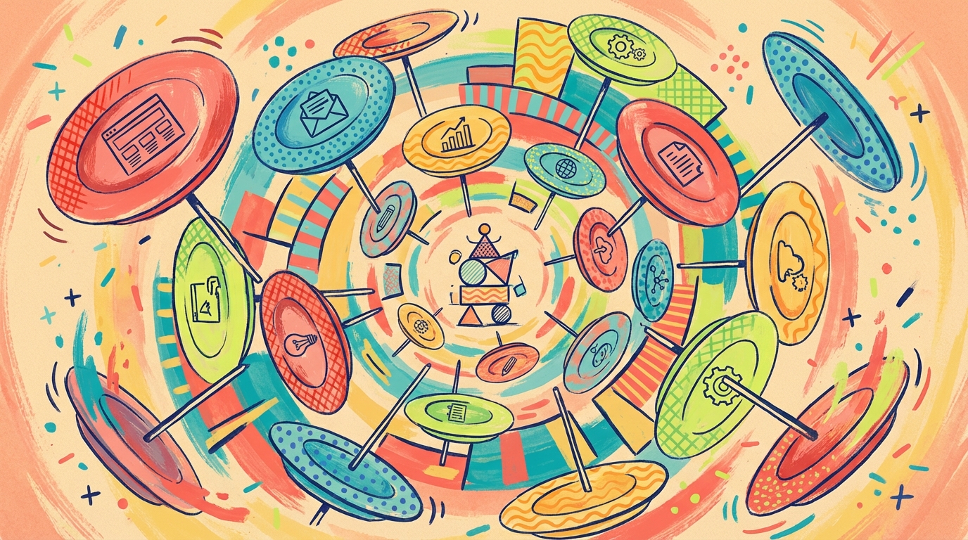 The infinite capacity trap — too many spinning plates, not enough focus